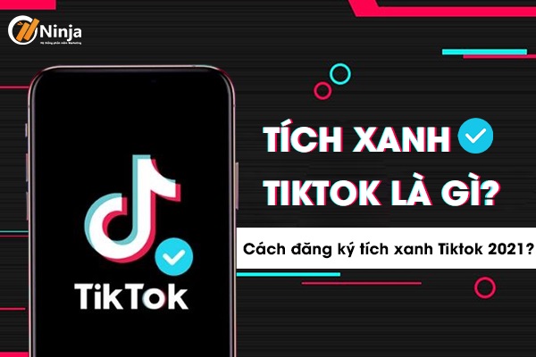 dấu tích tiktok xanh