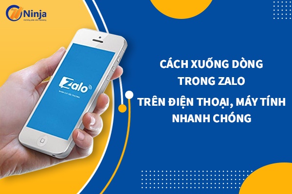 cách xuống dòng trong zalo trên máy tính