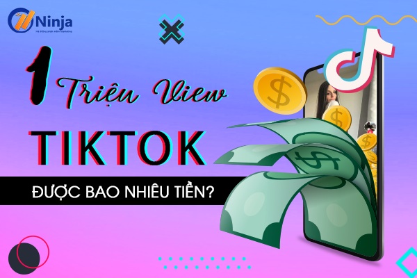 1 triệu view trên tiktok được bao nhiêu tiền?  - Giải đáp 