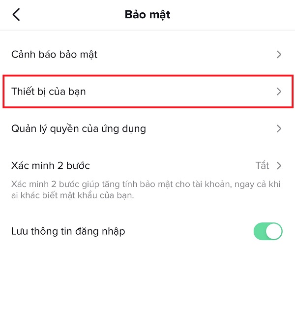 cách bảo mật tiktok