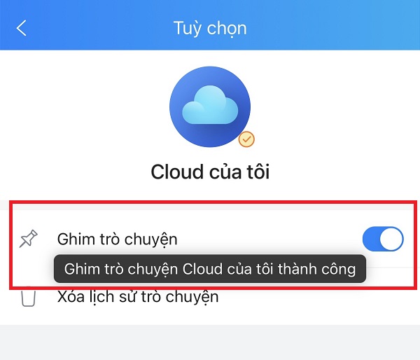 cloud on zalo save được bao lâu