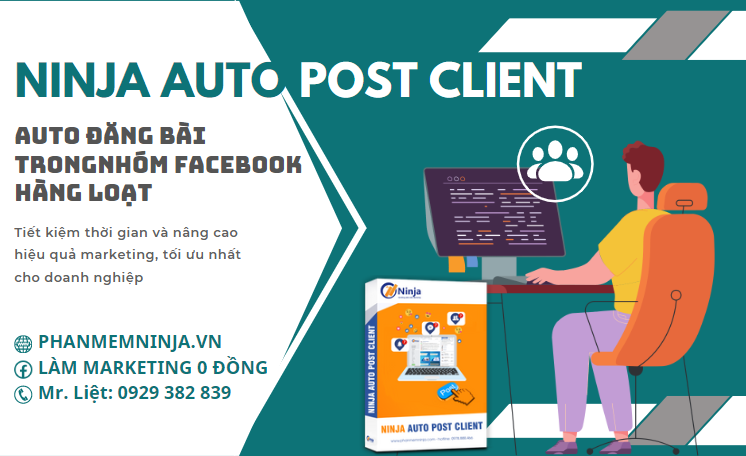 Hướng dẫn cách đăng bài lên nhóm Facebook với Ninja Auto Post