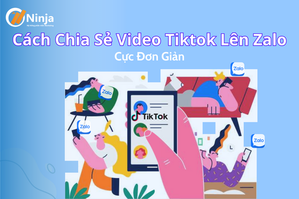 cách chia sẻ video tiktok lên zalo