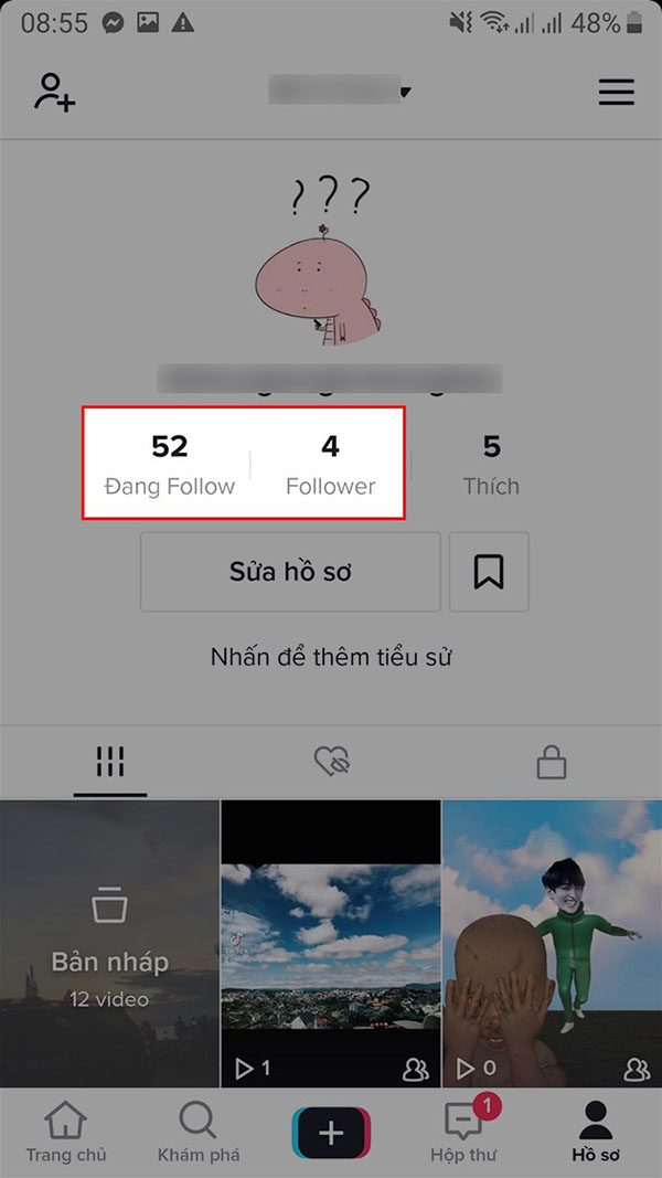 Đang follow