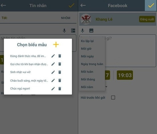 Cách hẹn giờ gửi tin nhắn messenger cho người bận rộn