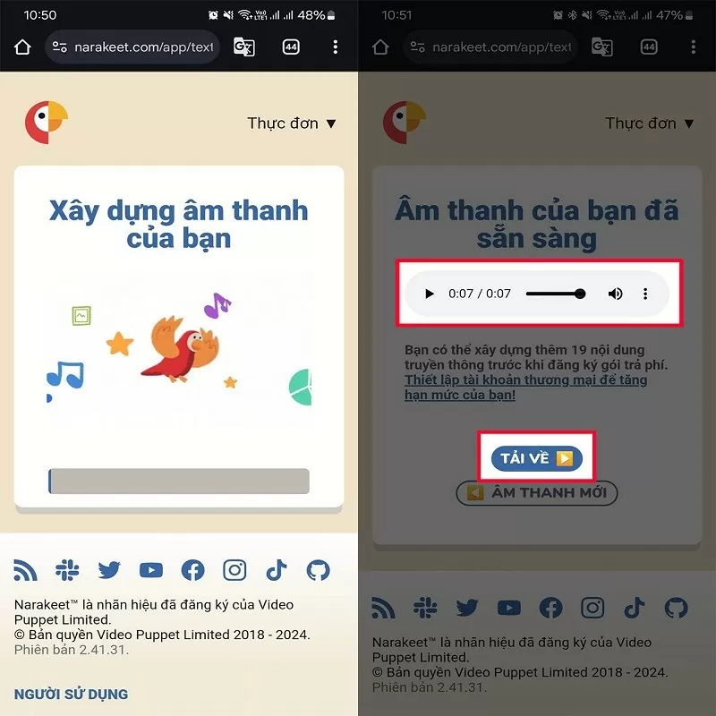 chuyển giọng nói AI