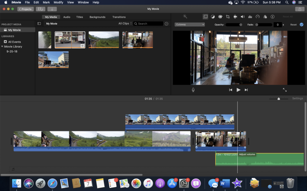 Phần mềm iMovie
